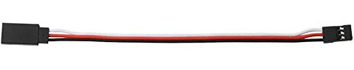 POFET 20 Stück Servo-Verlängerungskabel Anschlusskabel 15 cm 3-poliges Kabel JR-Stecker und Futaba-Buchse für RC-Flugzeug