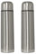 2er Set Edelstahl Isolierflasche 750ml mit Becher Kaffee Tee Isolier Flasche Thermosflasche Thermobecher Wasserflasche Thermoskanne Thermoflasche