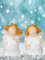 Pommerntraum ® | 2-ER Set! Chor der Molly-Engel - Schutzengel - Weihnachtsengel - üppige Nanas - mollige Damen - Deko Figuren - Glücksengel - Mollyengel (20 cm)