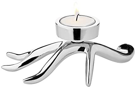 EDZARD [W] Tischleuchter Geweih Keke H 7 cm