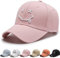 DURINM Baseball Cap Herren Damen Kappe Verstellbare Baumwolle Outdoor Running Freizeit Basecap Sport Unisex Baseball Mütze Kopfbedeckung Outdoor (Rosa-2)