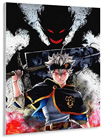 1000Pcs Anime Black Clover Puzzle Erwachsene Dekompressionsspiel Puzzle Studenten Spielzeug Für Kinder Weihnachten Geburtstagsgeschenke（38x26cm）-385