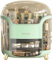 Kousee Makeup Organiser Storage, Skincare Organiser Drawers Beauty Holder Cosmetic Organisers for Bathroom, DressingTable Organiser Dustproof Waterproof -Light Green