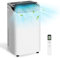 14,000 BTU Portable Air Conditioner Cooling up to 700 m², Energy Saving 3-in-1 Portable AC Adapter with Remote Control and Large Room Installation Kits