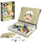 Aolso Ankleidepuzzle, Magnetisches Anzieh-Puzzlespielzeug, magnetisches Lernspiel, für Jungen und Mädchen, Anzieh-Clown-Magnetpuzzlespielzeug, Feinmotorik und Fantasielernen, für Kinder ab 3 Jahren