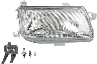 Johns, Scheinwerfer Halogen Front Haupt passend für Opel Astra F 09/94-09/98 H4 Rechts + Nebelscheinwerfer + Leuchtmittel