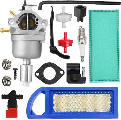 Qiuwanzia 799727 Carburateur pour Briggs et Stratton 698620 794572 14HP 15HP 16HP 17HP 17.5 HP 18HP 498061 499153 287707 287777 28N707