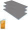 WEDI Pack 3 Panneaux de Construction 125 x 60 x 3 cm + Colle à carrelage Universelle 320