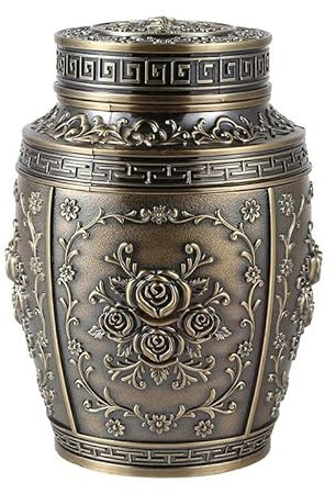 Urne Rose Pet Memorial Urn Einäscherung Urn Kleintier Urn Container, Kann Auch Verwendet Werden, Um Menschliche Asche Zu Speichern-Cyan