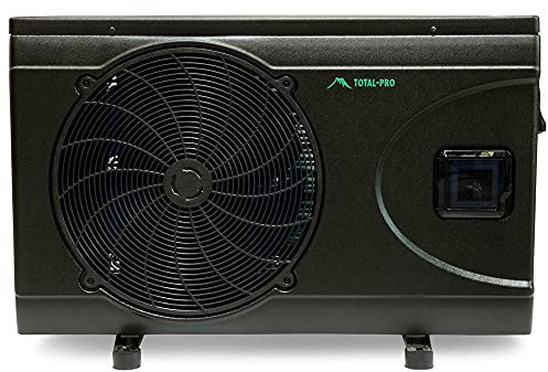 Total Pro Wärmepumpe Typ P Wi-Fi P8/32 bis 20.000 Liter Beckeninhalt COP bis 6,34 Titan Wärmetauscher Durchflusssensor Heizung Salzwasser LCD-Display Ganzjahresmodell