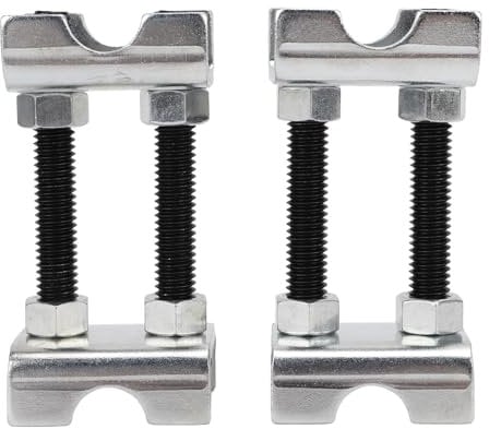 2 Way Adjustable Spring Spacer 1in to 2in Lift Or Lowering Height Mini Coil Spring Compressor for Truck Car 2 Sets