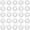 Haosie Lot de 25 joints pour bouteilles, joints en caoutchouc de silicone, joints de bouteilles en verre, pour bouteilles avec bouchon Basculant