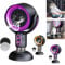 qudkdhs Puff Chill-Ventilator zum Rauchen, Puff Chill-Rauchventilator, Lorivu-Rauchreinigerfilter, der hohe Ventilator für die tragbare Küche von Rauchern Purple Charging