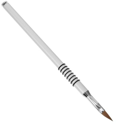 OHPHCALL 1pc Manicure Art Brush for Nail Design Ergonomic Nail Art Drawing Tool Strong Bristles for Patterns Flowers Plaid for