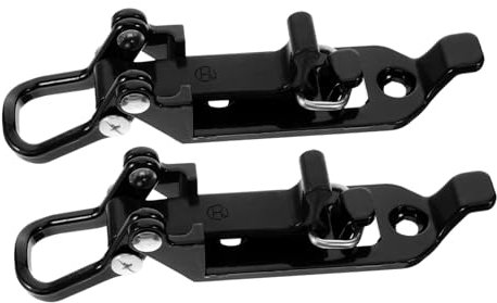 CLISPEED Rack Mounting Brackets for Car Roof Metal Clamp Car Mount Rack Sturdy and Sturdy Holder Wall and Ladder Compatible