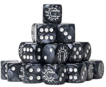 Conquest Logo-Würfel-Set, 24 Stück