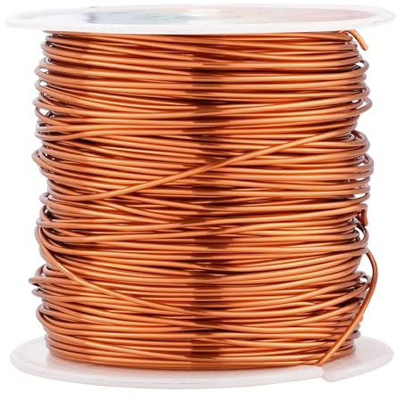 82 Feet Tarnish Resistant Copper Wires 20 Gauge/0.8mm | Copper Jewelry Craft Wires Beading Wire for Jewelry Making, Wire Wrapping and Crafting