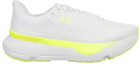 Under Armour Infinite Pro 2 Laufschuhe Neutralschuh Damen weiß - White/high vis Yellow/high vis Yellow 41