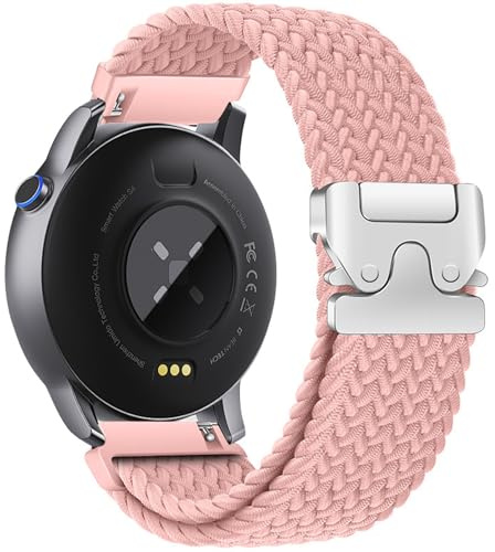 Ersatzarmband für Polar ignite 3/ignite2/ignite/Pacer/Unite, 20mm Sport Armband Uhrenarmband, Nylon Armbänder für Withings ScanWatch 2 42mm/Steel HR 40mm/HR Sport