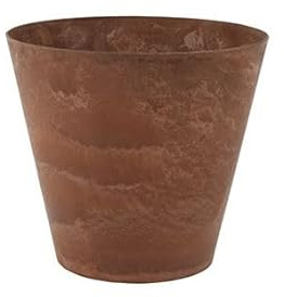 Artstone Topf Claire - 22 cm - Braun