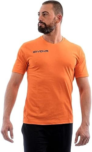 GIVOVA T-Shirt Cotone Fresh Arancio Fluo