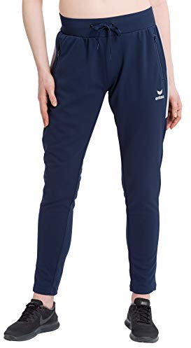 Erima Squad Trainingshose Damen blaugrau, 38 Damen
