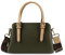 bugatti Ella Handtasche für Damen Klein, kleine Frauen Tasche, Damenhandtasche in olive