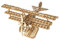 Rolife 3D-Puzzle, Modellbausätze für Erwachsene zum Bauen, Geschenk für Männer und Kinder, TG301 Doppelflugzeug