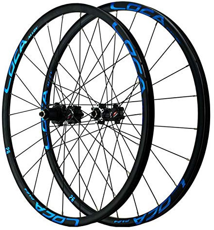 VPPV 26 Zoll Mountainbike Radsatz Hinterrad, Aluminiumlegierung Scheibenbremse 24 Loch Hybrid/MTB Felge für 8-12 Speed (Size : 26inch)