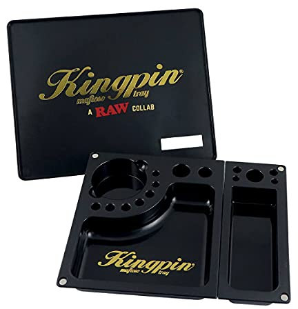 KinPin Mafioso Raw 20.5 x 25.5 x 3.5 cm with Magnetic Lid