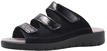 Semler Damen Dunja-d4 Sandale, Midnightblue, 42 EU