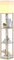 SUNMORY Lampadaire Etagere, 3 Températures de Couleur, Lampe avec Ampoule LED, Lampe sur Pied pour Chambre, Étudier, Bureau，Decoration Salon，Lampadaire Couleur du Bois