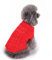 MiOYOOW Gestrickter Hundepullover, Rollkragen-Strickpullover Outfits für Kleine und Mittelgroße Hunde Katzen, Warme Winterkleidung Haustiermantel Geeignet für der kalten Jahreszeit