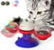 USB Cat Toys for Indoor Cats,Interactive Cat Toy with Suction Cup Windmill Kitten Toys Cat Toothbrush Toy Kitty Toys with Turntable Massage Scratching Tickle for Cats Kitten Kitty（Blue/Red -Red
