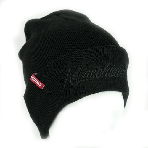 Status1 Feuerwehr Maschinist Beanie | Strickmütze | Wintermütze | Unisex | Lebensretter