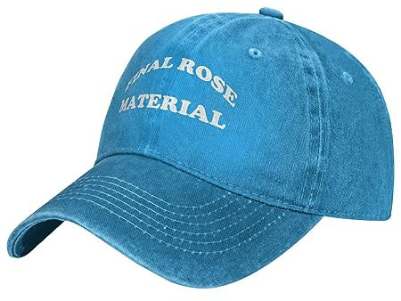 KWQDOZF Klassische Baseballkappe Low-Profile-Mütze Herren-Damen-Papa-Mütze verstellbar Final Rose-Material Schwarz