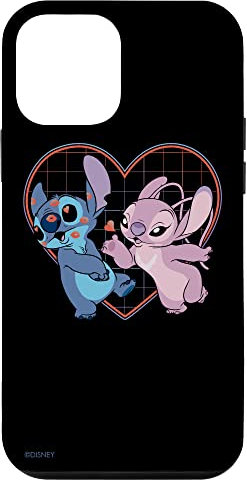 Disney Lilo and Stitch Engel Herz Küsse Hülle für iPhone 12 mini