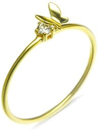 Stfery Verlobungsringe 585 Gold Ring für Damen Rund Diamant Ehering Damen Einzeln