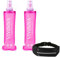 Vivinna Bouteille d'hydratation de course à pied, de course à pied, de randonnée sans BPA avec tube et embout de morsure pour courir, trail, cyclisme et randonnée Rose 250 ml