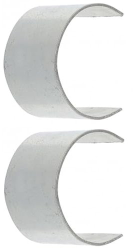 cyclingcolors 2x Rollo-Stoff-Aufhängeclip für Außenrohr mit Ø 30 mm, Zubehör für Rollladen, Fenster, Erkerfenster, Öffnung und Schließung