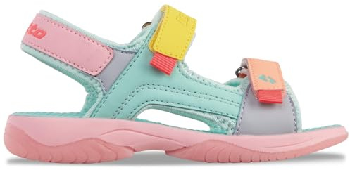 Lotto Stylecode: 2600620K Macarella K Girls, Sandals Sportsandale in kinderfußgerechter Passform I mit praktischen Klettverschlüssen und flexibler Sohle im Wellendesign