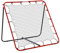 KAIHAOWIN Rebounder für Fußball Kinder 120 ×120 cm，Fußball Rebounder Metall mit Verstellbarem Winkel, Rückprallwand für Fußball