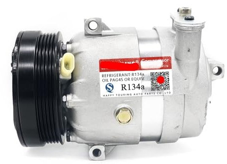 Compresor De Aire Acondicionado, Compatible Con Chevrolet, Aveo/ 2009-2011 Aveo 1.6L/2009-2011 Aveo5 1.6L/2009-2010 G3 1.6L 730057 715559 715560 5PK