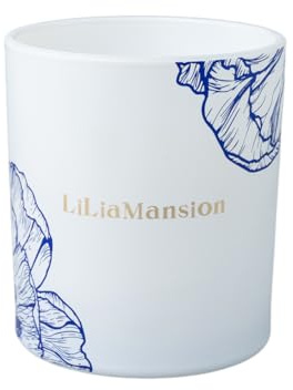 LiliaMansion Duftkerze – 210g Sojawachs – Weißes Keramikglas – Aromatherapie & Geschenk – 4 Düfte verfügbar (PINE WIND)