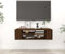 UJCHVHN Mueble de TV colgante de roble marrón, 100 x 30 x 26,5 cm, madera de ingeniería, centros de entretenimiento y soportes de TV