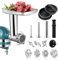 Fleischwolf aufsatz für KitchenAid Mixer - Fleischwolf elektrisch Zubehör für KitchenAid Standmixer(Gerät nicht enthalten, nur Zubehör)