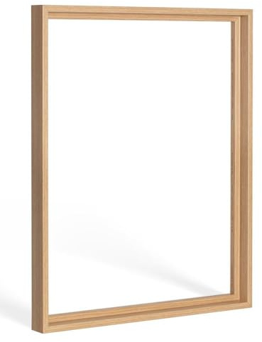 Haak Schattenfugenrahmen Lico 50x70cm Eiche Natur (Dekor) Selbstmontage Bausatz DIY
