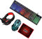 SHINEOFI 1Set Tastiera e Mouse con Cuffie Cablati e Illuminazione Rgb Design per Tastiera Colorata e Mouse Ergonomico
