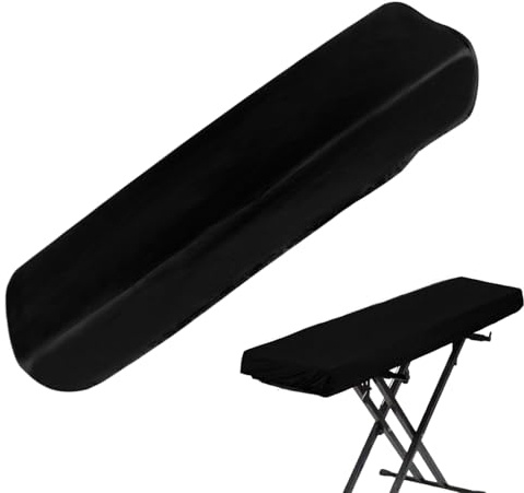 Piano Keyboard Cover, Full Coverage Protective Cover, 52.36x11.81x7.48 inches, 88 Key Musical Instrument Dust Guard, Oxford Fabric Keys Protector for Digital Electric Pianos, Beginners Professional