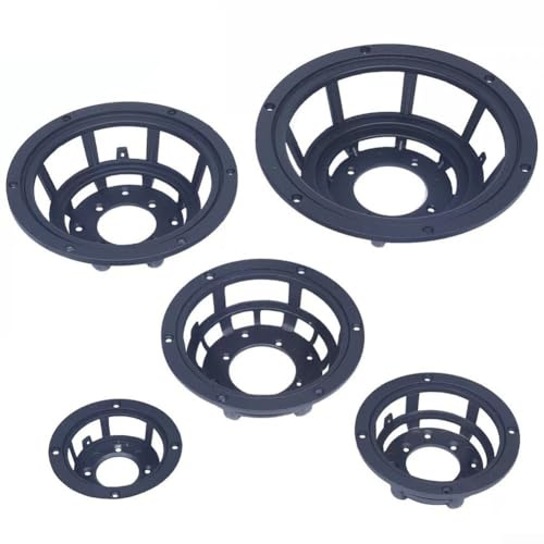 Aluminium-Lautsprecherhalterung für Subwoofer 7,6 bis 20,3 cm, entwickelt zur Unterstützung der sicheren Befestigung und Verbesserung der Audioleistung (12,7 cm)